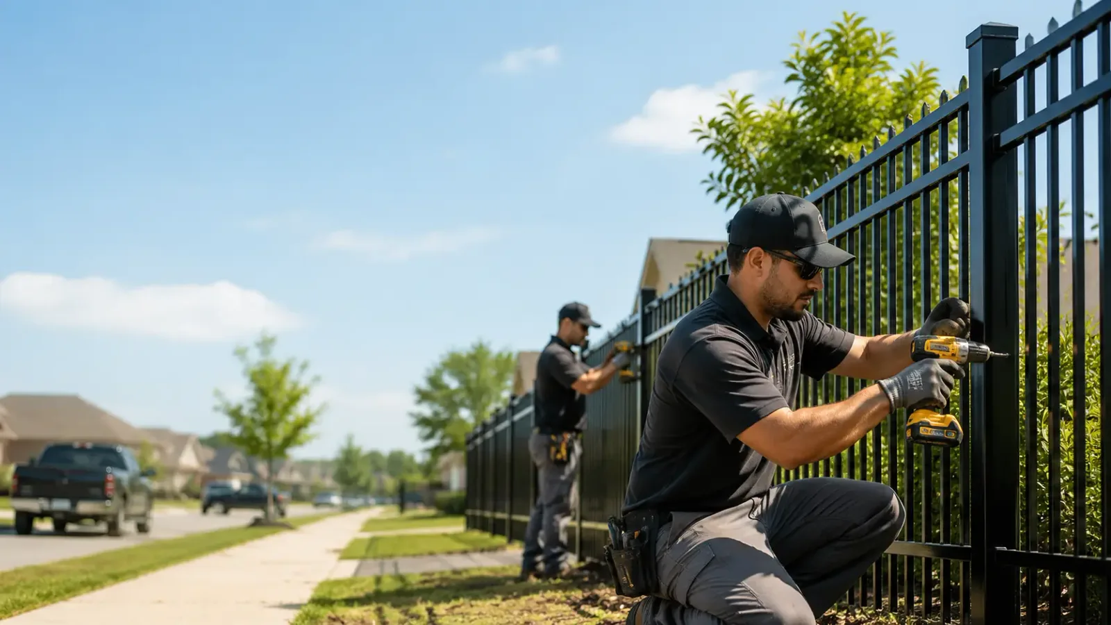 Metal Fence Installation in Battiest, OK